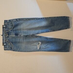 Kirkland lightly distressed 100% cotton Relaxed Jeans Size 34 x 30